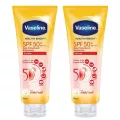 VASELINE Healthy Bright Daily Protection Brightening Serum SPF50+ PA++++ 320ml. (2หลอด) วาสลีน เฮลธี้ ไบร์ท เดลี่ โพรเทคชั่น แอนด์ ไบร์ทเทนนิ่ง เซรั่ม