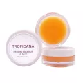 Tropicana ทรอปิคานา ลิปบาล์มบำรุงริมฝีปากน้ำมันมะพร้าว กลิ่น Mango มะม่วง สูตร NON PRESERVATIVE ขนาด 10 G