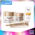 Eucerin Hyaluron Filler Elasticity Set4 Day Cream 50ml + Night Cream 50ml + Eye Cream 15mlFree Sun 5ml. ยูเซอรีน อีลาสติก ฟิลเลอร์ เซ็ท