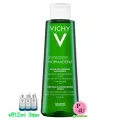 Vichy Normaderm Purifying Astringent  Lotion 200ml นอร์มาเดิร์ม โทนเนอร์ ลดปัญหาสิว ขนาด 200 มล.ฟรี3ชิ้น มิเนอรัล89ขนาดทดลองแบบซอง1.5มล.3ชิ้น