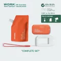 แอลกอฮอล์ Citrusy Hand Sanitizer Complete Set  Hand Sanitizer Citrusy 30ml1Silicone Case Set1Citrusy Refill Pouch1
