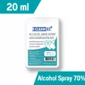 Clean EZ แอลกอฮอล์สเปรย์การ์ด 20 มล. แอลกอฮอล์ 70% Alcohol Hand Spray Card 20 ml กำจัดเชื้อโรค แบคทีเรีย ไวรัส 99.99% ฆ่าเชื้อโรคได้ยาวนาน ทำความสะอาด