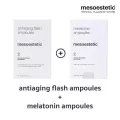 antiaging flash ampoules + night repair