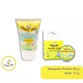 Children lose mosquitoes! Caldy! 50ml lotion + palm 15ml, mosquito protection lotion, reduce dark spots, stripes and balm, reduce swelling, not throwing black marks.