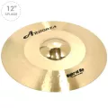 Arborea Hybrid AP แฉ / ฉาบ Splash 12" รุ่น HB-12 แฉกลองชุด, ฉาบกลองชุด, 80/20 Bronze Cymbal