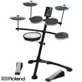ROLAND กลองชุดไฟฟ้า V-Drum 4 กลอง 3 แฉ + แป้นเหยียบกลอง Kick รุ่น TD-1KV Electric Drum Kit