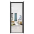 Swing door, aluminum alloy door, bathroom door, waterproof and humidity