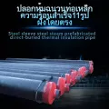 เหล็กแขนอบไอน้ำเหล็กสำเร็จรูปท่อฉนวนกันความร้อนโดยตรงฝัง