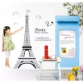 สติ๊กเกอร์ติดผนัง สติ๊กเกอร์ติดผนังห้องนอน รุ่น Paris Wall Sticker