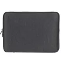 Rivacase กระเป๋าโน๊ตบุ๊ค SoftCase 5133 dark grey sleeve 15.6 นิ้ว สำหรับ Macbook Ultrabook Notebook