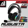 หูฟังเกมมิ่ง SIGNO HP-826 7.1 AUGUSTA Gaming Headphone RGB USB หูฟังเกมมิ่ง