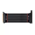 EXTENDER RISER CABLE สายพีซีไอ THERMALTAKE PREMIUM PCI-E 4.0 EXTENDER 200MM WITH 90 DEGREE ADAPTER