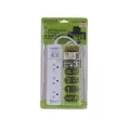 PLUG ปลั๊กไฟ ANITECH 3-WAY 1 SWITCH H1033 3.0 METER WHITE