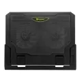 COOLING PAD อุปกรณ์ระบายความร้อนโน้ตบุ๊ค NUBWO GUARDIAN NF36 BLACK