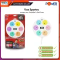 VOX SPORTEC ปลั๊กไฟมาตรฐาน มอก. 6 ช่องเสียบ 1 สวิตซ์ 3 เมตร รุ่น P160 3 เมตร F5ST3-VS01-6101