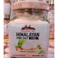 เกลือชมพูหิมาลายัน เกลือหิมาลัยสีชมพู   200 กรัม Himalayan Pink Salt รุ่นใหม่ฝาสีดำ