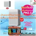 MIDEAเครื่องฟอกอากาศ45ตารางเมตรMAP-350ผลิตไอออนลบฆ่าเชื้อโรคในอากาศกรองฝุ่นPM2.5แผ่นกรองAllOnOneยับยั้งแบคทีเรียได้99.9%