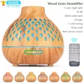 Humidifier Electric Air Difr Wood Grain Ultrasonic Air Humidifier I L Therapy Mist Maer Home