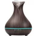 Vase S I L Difr 500ml Air Humidifier Wood Grain 7 Cr Led Lit Ultrasonic Cool Mist Maer Difr