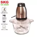 SKG Electric Glass Machine Model SK-6619 Silver-Black