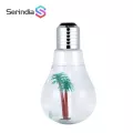 Serindia 400Ml สีสันหลอดไฟ Humidifier Essential Oil Diffuser Atomizer Air Freshener Mist Sprayer รถบ้าน Silent Humidifier