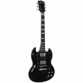 Paramount SPE2295 Electric Guitar กีตาร์ไฟฟ้า ทรง SG ไม้ลินเดน 22 เฟรต ปิ๊กอัพฮัมคู่ เคลือบเงา ** ประกันศูนย์ 1 ปี **