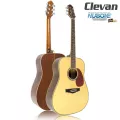 Clevan D25S กีตาร์โปร่ง 41 นิ้ว ท็อปโซลิดสปรูซ หย่องแบบ Nubone ** ใช้สาย D'addario EXP12 สายเคลือบกันสนิม **