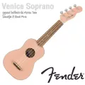 Fender® Venice Soprano Ukulele  อูคูเลเล่ ไซส์ โซปราโน่ 21 นิ้ว ไม้เบสวู้ด หัวกีตาร์ไฟฟ้า Tele เอกลักษณ์กีตาร์ Fender®