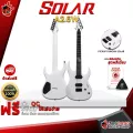 กีต้าร์ไฟฟ้า Solar A2.6W สี White matte [ฟรีของแถม] [พร้อมSet Up&QCเล่นง่าย] [ประกันจากศูนย์] [แท้100%] [ส่งฟรี] เต่าเเดง