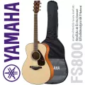 Yamaha® FS800 Acoustic Guitar กีตาร์โปร่ง 40 นิ้ว ไม้ท็อปโซลิดสปรูซ ทรง Concert + ฟรีกระเป๋ากีตาร์ Yamaha ของแท้