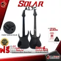 กีต้าร์ไฟฟ้า Solar A1.7C สี Carbon Black Matte [ฟรีของแถมครบชุด] [พร้อมSet Up&QCเล่นง่าย] [ประกันจากศูนย์] [แท้100%] [ส่งฟรี] เต่าเเดง