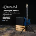 Kazuki Destroyer Series กีตาร์ไฟฟ้า 24 เฟรต ทรง Steinberger บอดี้ไม้ Swamp Ash คอไม้ Walnut/Maple ปิ๊กอัพ Wilkinson ฮัมค