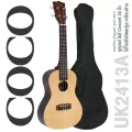 COCO อูคูเลเล่ Concert ไม้ท็อปโซลิดสปรูซ รุ่น UK2413A Concert Ukulele ** ใช้สาย Aquila **