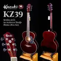 Kazuki KZ39 Acoustic Guitar กีตาร์โปร่ง 39 นิ้ว ทรง Auditorium ไม้เบสวู้ด เคลือบเงา  ** กีตาร์โปร่งมือใหม่ **