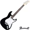 Paramount PE100 กีตาร์ไฟฟ้า ทรง Strat 22 เฟร็ต ปิ๊กอัพซิงเกิ้ลคอยล์ + แถมฟรีคันโยก ** กีตาร์ไฟฟ้ามือใหม่ขายดี **