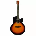 Paramount 42" กีตาร์โปร่งไฟฟ้า ทรงจัมโบ้ คอเว้า รุ่น SQ-JBESB สี Sunburst