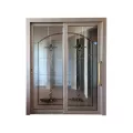 Custom bathroom sliding door single hanging track kitchen partition glass single track sliding door bathroom track Aluminum-magnesium alloy