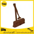 Yale โช้คอัพประตู ระบบตั้งค้างได้ รับน้ำหนัก 80 กก. รุ่น VC7722H-BN สีน้ำตาล