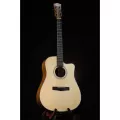 Gusta DM2C กีต้าร์โปร่ง Acoustic Guitar Music Arms