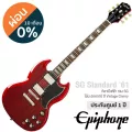 Epiphone® SG Standard ’61 กีตาร์ไฟฟ้า ทรง SG 22 เฟรต บอดี้ไม้ Mahogany คอไม้ Mahogany ฟิงเกอร์บอร์ด Rosewood ปิ๊กอัพ Pro