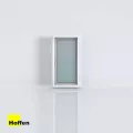 หน้าต่างบานเปิด uPVC HOFFEN ขนาด 60X110 ซม. รุ่น PRO พร้อมมุ้งกันแมลง