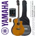 Yamaha® APX600FM กีตาร์โปร่งไฟฟ้า 41 นิ้ว Amber ไม้เฟลมเมเปิ้ล ทรง Thinline มีเครื่องตั้งสายในตัว + พร้อมของแถม ** ประกันศูนย์ 1 ปี **