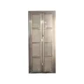 Indoor small door household bathroom folding glass sliding door kitchen balcony bathroom titanium magnesium alloy custom door