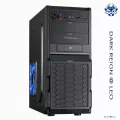 Tsunami เคสคอมพิวเตอร์  ATX Case DarkReign Leo Black/Blue