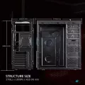 Tsunami ATX Case Scorpion Black/White