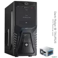 Tsunami ATX Case DarkReign Taurus Black/White