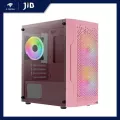 CASE เคส AEROCOOL TRINITY MINI PINK TRINITY MINI-G-BK-V3 MICRO-ATX