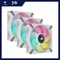 CASE FAN พัดลมเคส CORSAIR ML120 RGB ELITE TRIPLE PACK WHITE CO-9050117-WW