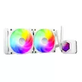 CPU LIQUID COOLER ระบบระบายความร้อนด้วยน้ำ SILVERSTONE PF240 A-RGB WHITE