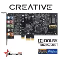 Creative Sound Blaster Audigy FX 5.1 PCIe Sound Card with 600 ohm Headphone Amp